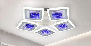 Lustra LED 150W Dimabila cu telecomanda, Lorena