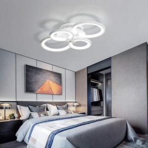 Lustra LED 90W cu RGB si telecomanda, Lizzy