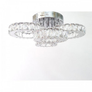 Lustra LED 45W cu 4 cercuri si telecomanda Fatina