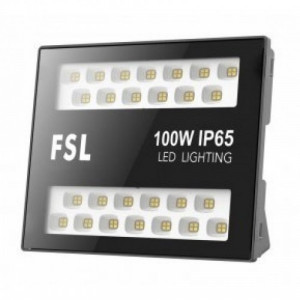 Proiector LED 100W Clasic Negru