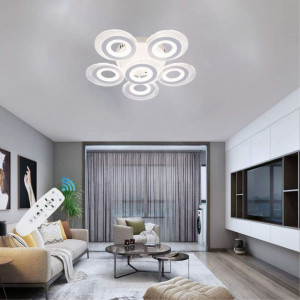Lustra LED 150W Dimabila cu telecomanda, Hanna