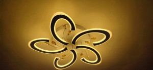 Lustra LED 180W cu telecomanda, Delia