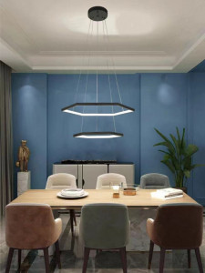 Lustra LED 76W, lumina neutra, Didi N