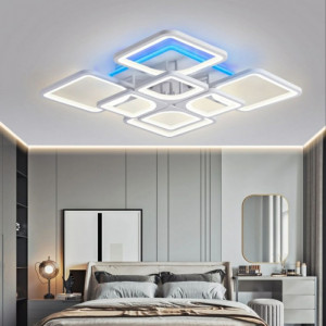 Lustra LED 240W cu telecomanda si intensitate reglabila, Lissa