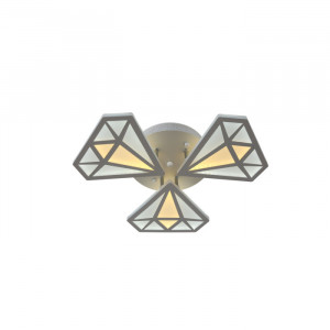 Lustra LED 102W cu telecomanda,WIFI si intensitate reglabila, Diamant