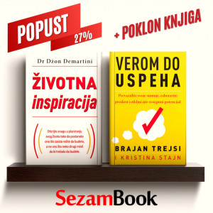 Komplet od 2 knjige za 1600 dinara + poklon knjiga 