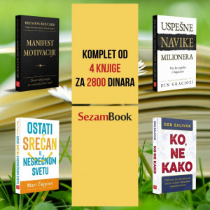 Komplet od 4 knjige za 2800 dinara 1