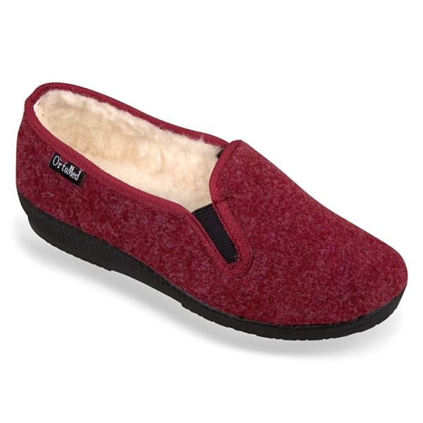 Pantofi de casa, ortopedici, imblaniti lana, dama, Mjartan 8069-T05