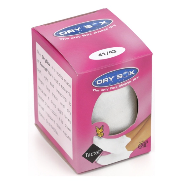 Sosete de vara, albe, pentru femei si barbati, Dry Sox
