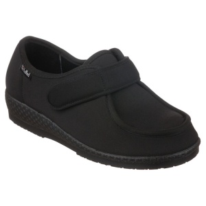 Mocasini ortopedici stretch negri dama OrtoMed 6047-T77