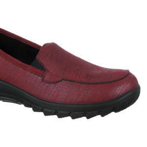 Pantofi ortopedici, pentru femei, OrtoMed 4005-S72L bordo