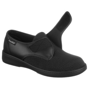 Pantofi piele elasticizata, calapod lat, PodoWell Alvine