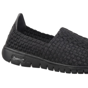 Pantofi sport ortopedici, stretch, PodoWell Vegas negru