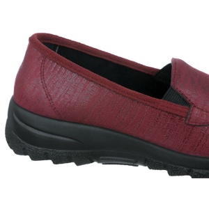 Pantofi ortopedici, pentru femei, OrtoMed 4005-S72L bordo