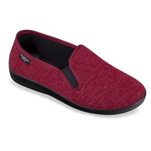 Pantofi de casa ortopedici bordo femei Mjartan 623-L236
