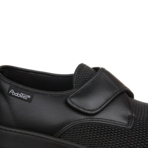 Pantofi piele elasticizata, calapod lat, PodoWell Alvine