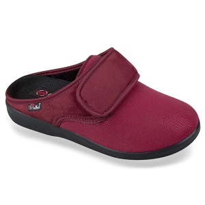Saboti ortopedici pentru monturi / Hallux Valgus dama OrtoMed 681-S98 bordo