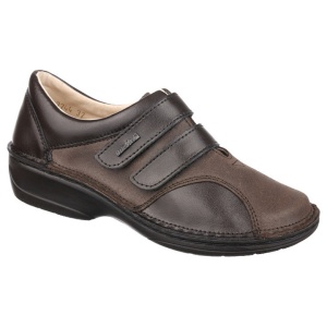 Pantofi ortopedici maro piele dama OrtoMed 3744-P78-P154