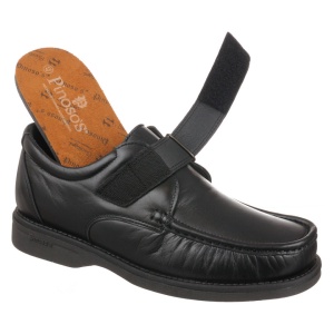 Mocasini ortopedici barbatesti, piele naturala, brant detasabil,PinosoS 5660 H negri