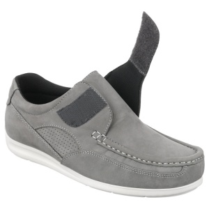 Mocasini ortopedici piele gri barbati Pinosos 6413-H