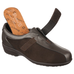 Pantofi ortopedici piele pentru plantari Pinosos 7503H