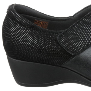 Pantofi ortopedici, piele naturala, pentru diabetici, Pinosos 6258G negru