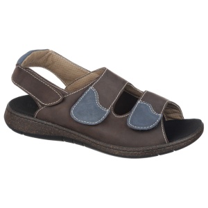 Sandale ortopedice, piele si stretch, pentru barbati, PodoWell Howard