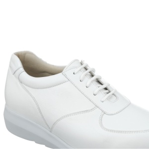 Pantofi sport ortopedici albi dama Pinosos 7673H detaliu