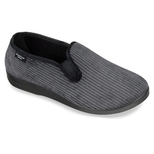 Pantofi de casa, ortopedici, gri, barbati, Mjartan 624-T62