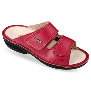 Papuci ortopedici profesionali pentru monturi / Hallux Valgus Ortomed 3701-P94 rosii