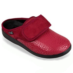Saboti ortopedici pentru monturi / Hallux Valgus rosii dama OrtoMed 681-S27-T70