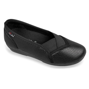 Balerini ortopedici, negri, dama, OrtoMed 6103-S05