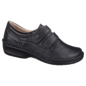 Pantofi ortopedici piele negri dama OrtoMed 3740-P134