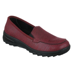 Pantofi ortopedici, pentru femei, OrtoMed 4005-S72L bordo