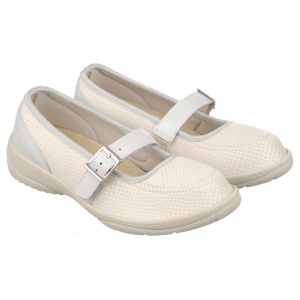 Pantofi ortopedici, material stretch, PodoWell Madona ecru