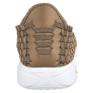 Pantofi sport ortopedici, stretch, PodoWell Vegas maro aurii