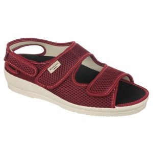 Sandale ortopedice talpa joasa OrtoMed 535-T16 bordo
