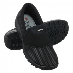Pantofi sport ortopedici dama negri pentru monturi OrtoMed 4001-S116