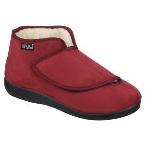 Ghete ortopedice imblanite femei OrtoMed 845-T70 bordo