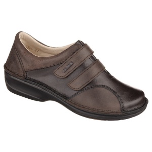 Pantofi ortopedici maro piele dama OrtoMed 3744-P154-P78