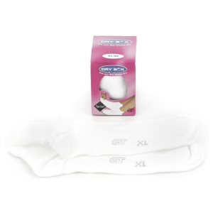 Sosete de vara, albe, pentru femei si barbati, Dry Sox