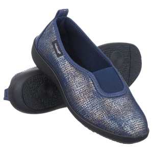 Balerini ortopedici, bleumarin, dama, PodoWell Taissy