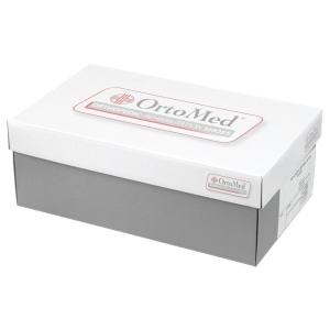 Pantofi ortopedici medicali stretch barbatesti OrtoMed 670-T77 negri