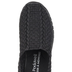 Pantofi sport ortopedici, stretch, PodoWell Vegas negru