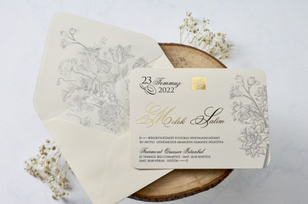 Invitații de nunta 1123 Esküvői meghívó