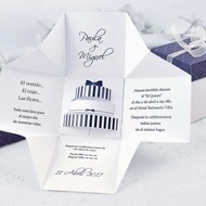 Invitatie cutie tort 3D 39107