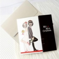 Invitatie de nunta Mr. & Mrs.Smith 32626
