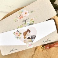 Invitatie de nunta romantica 39761