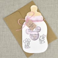 Invitatie de botez Biberon 15716