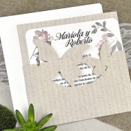 Invitatie de nunta fluturi 39626